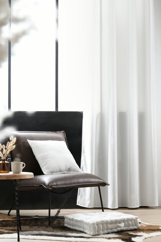 Cortina de fibras de bambú Dandy - Crudo - 140 x 260 cm