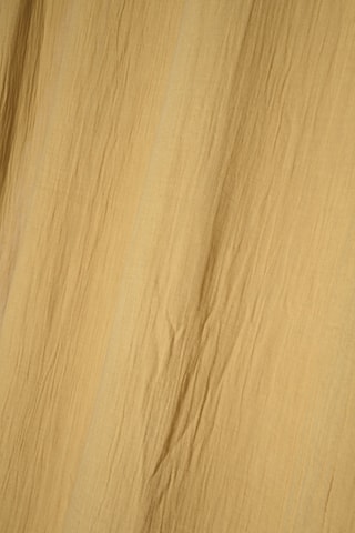 Cortina de fibras de bambú Coline - Mostaza - 140 x 260 cm