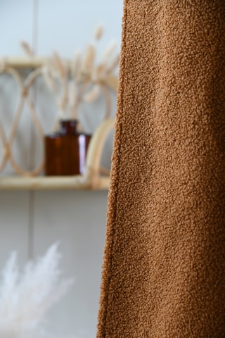 Cortina de fibras de bambú Paddington - Camel - 140 x 260 cm