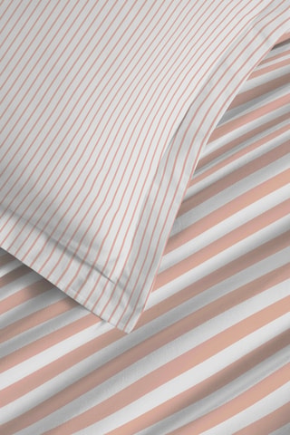 Juego de sábanas reversibles 57 hilos/cm²- Rosa