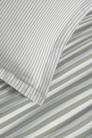 Juego de sábanas reversibles 57 hilos/cm²- Verde