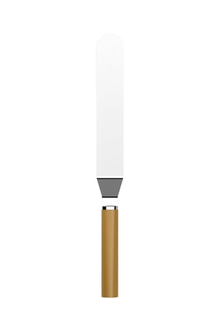 Espátula estrecha de acero inoxidable Emma - 33 cm