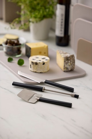 Juego para queso de acero inoxidable Emma - 3 piezas