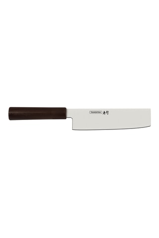 Cuchillo de sushi de acero inoxidable Nakiri - 18 cm