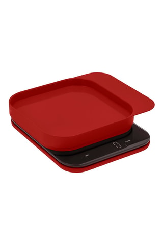 Báscula de cocina con pantalla LED Mensura