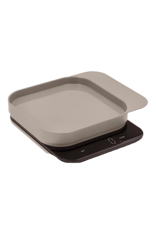Báscula de cocina con pantalla LED Mensura