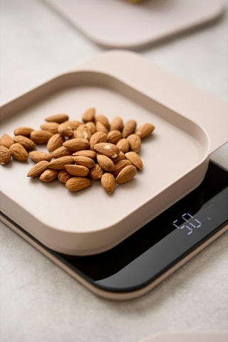 Báscula de cocina con pantalla LED Mensura