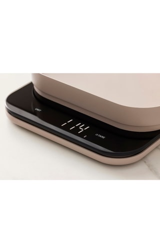 Báscula de cocina con pantalla LED Mensura