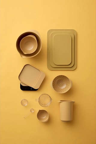 Báscula de cocina con pantalla LED Mensura