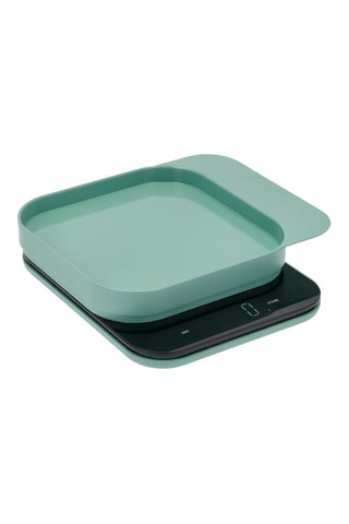 Báscula de cocina con pantalla LED Mensura