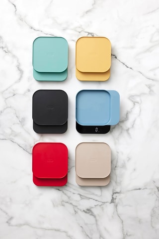 Báscula de cocina con pantalla LED Mensura
