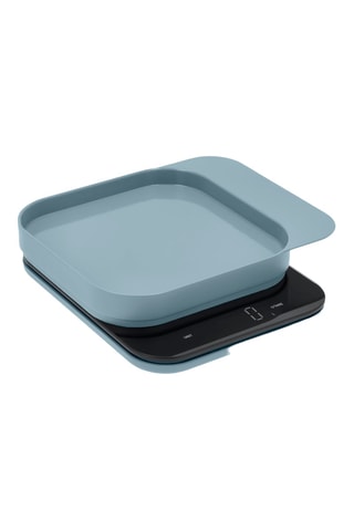 Báscula de cocina con pantalla LED Mensura