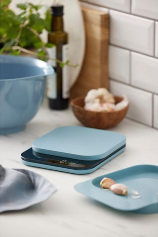 Báscula de cocina con pantalla LED Mensura