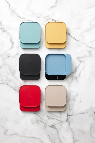 Báscula de cocina con pantalla LED Mensura