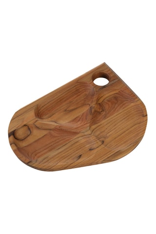 Tabla de teca Folium - 35 x 2,5 x 27 cm