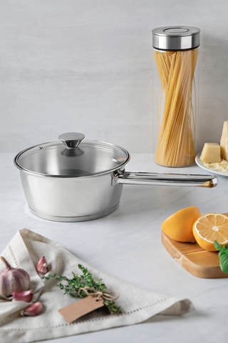 Cazo de acero inoxidable Allegra - 16 cm - 1,5 l
