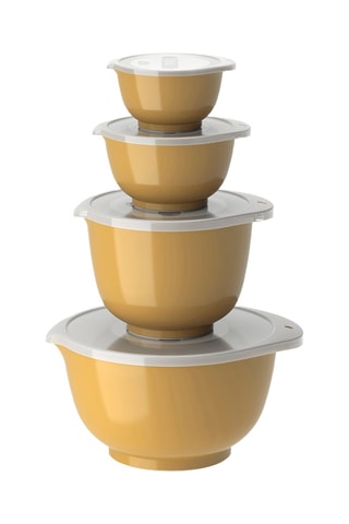 4 fiambreras con tapas Margrethe - de 25 cl a 300 cl