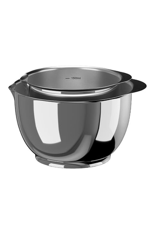 2 boles mezcladores de acero inoxidable Margrethe - 3 l y 1,5 l