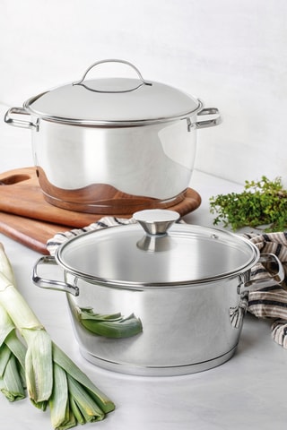 Olla de acero inoxidable Allegra - 20 cm - 3,1 l