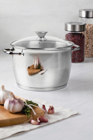 Olla de acero inoxidable Allegra - 22 cm - 5,5 l