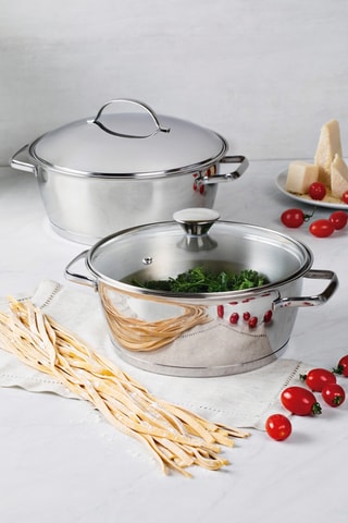 Olla de acero inoxidable Allegra - 24 cm - 4,2 l