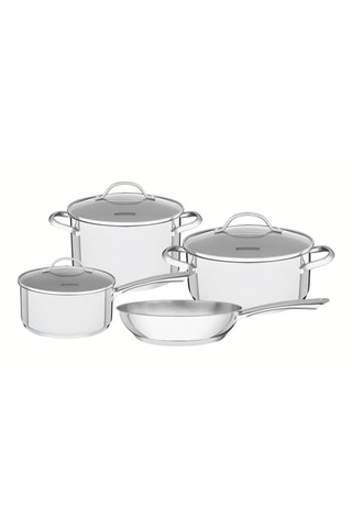 Batería de cocina de acero inoxidable Una - 6 piezas