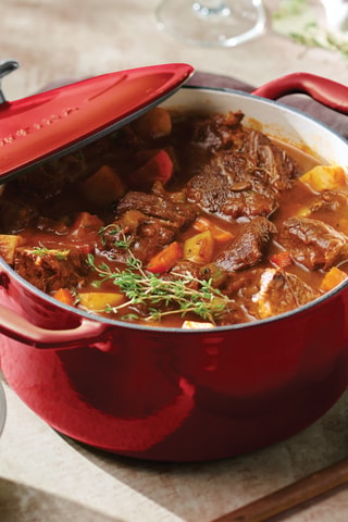 Olla de acero fundido esmaltado - 28 cm - 6,8 l