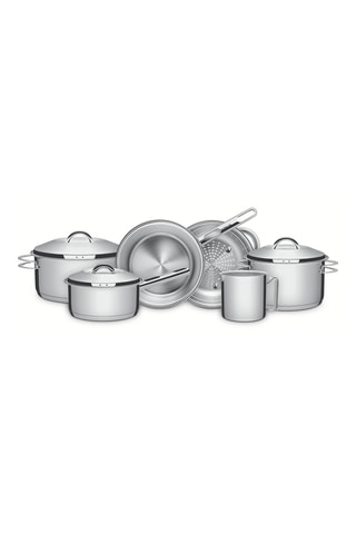 Batería de cocina de acero inoxidable Solar - 9 piezas