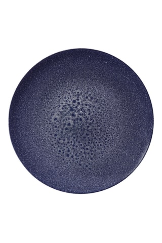 12 platos llanos de porcelana Topazio - 28 cm