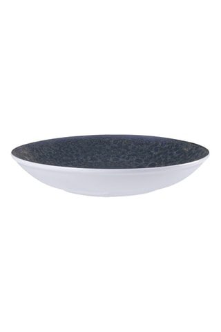 12 platos hondos de porcelana Topazio - 22 cm