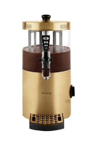 Distribuidor de chocolate quente em aço inoxidável - 1200 W
