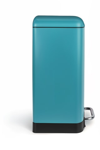 Caixote do lixo com pedal em aço inoxidável - 20 l - 30 x 29 x 52,5 cm