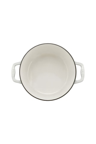 Panela redonda em ferro fundido esmaltado Iena - 22 cm - 3,3 l