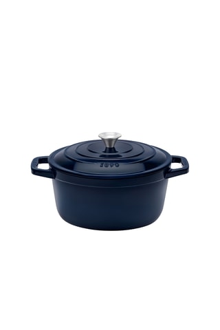 Panela redonda em ferro fundido esmaltado Alma - 22 cm - 3,3 l