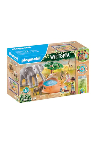 Wiltopia - Elefante en la charca - 35 piezas - Desde 4 años