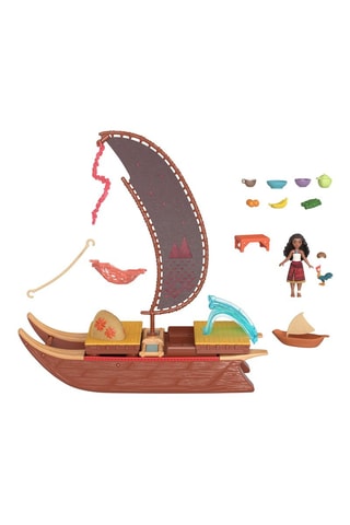 Caja con canoa Vaiana Disney - Desde 36 meses