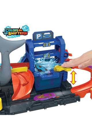 Estación de lavado Tiburón Hot Wheels - Desde 3 años