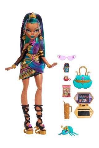 Muñeca Nefera de Nile Monster High - Desde 4 años