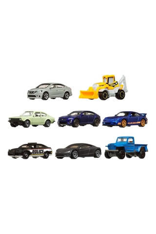 Caja de 8 coches o camiones - Desde 3 años