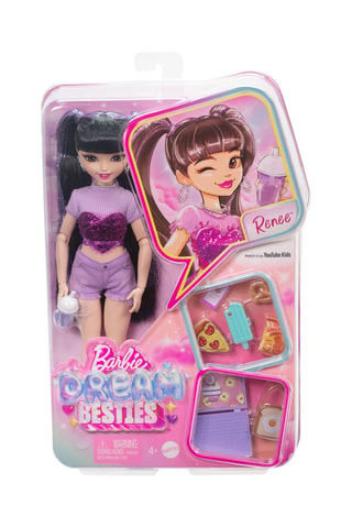 Estuche Dream Besties Renée Barbie® - 11 accesorios - Desde 4 años
