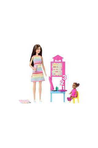 Muñeca maestra de escuela y su alumna Barbie® - Desde 3 años