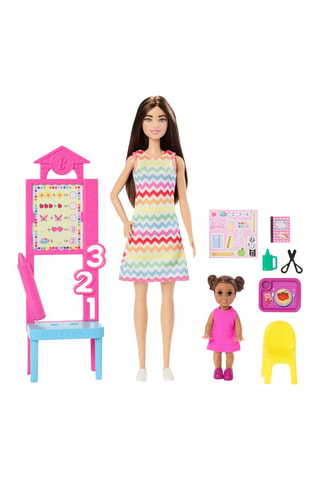 Muñeca maestra de escuela y su alumna Barbie® - Desde 3 años