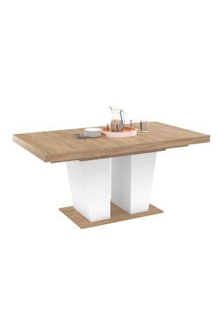 Mesa de comedor extensible Ezra - 160-200 x 90 x 75 cm
