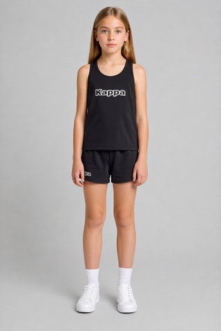 Camiseta de tirantes y short - Negro