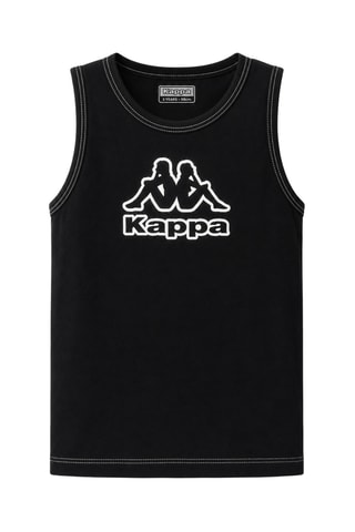 Camiseta de tirantes - Negro y blanco