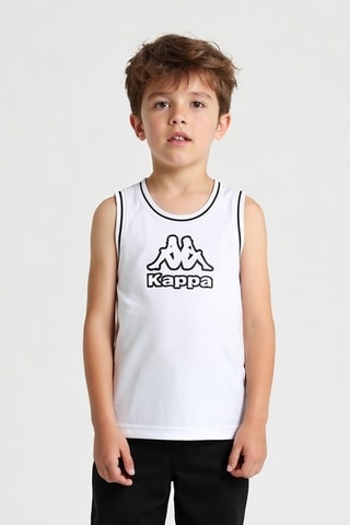 Camiseta de tirantes - Blanco y negro