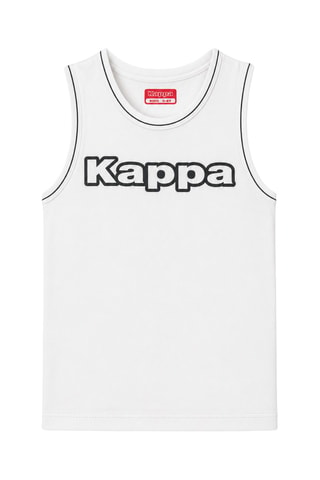 Camiseta de tirantes - Blanco y negro