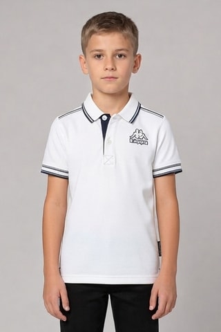 Polo - Blanco y negro