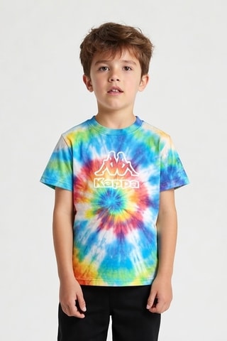 Camiseta tie-dye - Azul rey