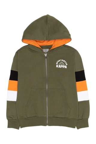 Sudadera con capucha - Verde oliva